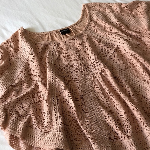 Light pink poncho/blouse - Picture 2 of 3